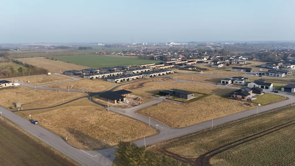 Vue aérienne - Year-Round Plot with 5G Coverage in Hobro