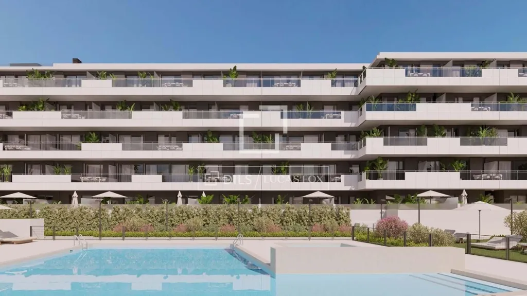Bassein - New Build Apartment with Pool in Ibiza