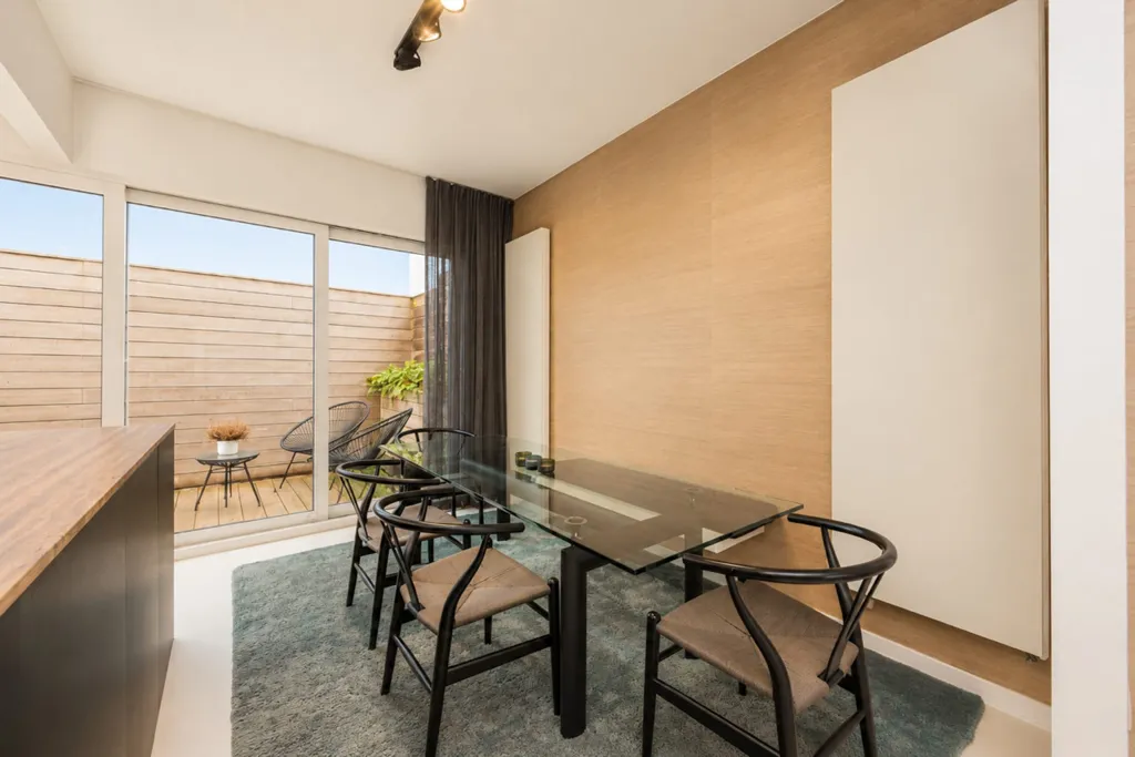 Salle à manger - Duplex Contemporain avec Garage à Anvers