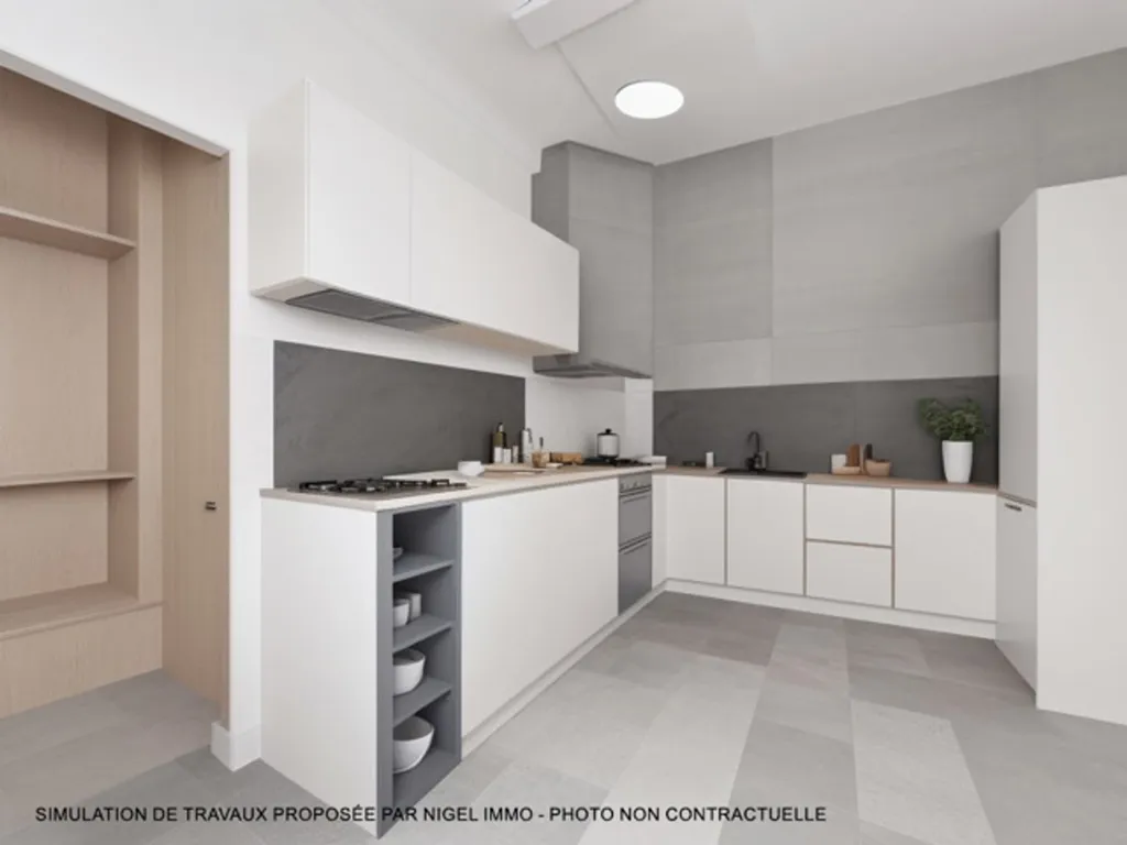 Köök - 6-Studio Maison in Liège, Ideal for Colocation