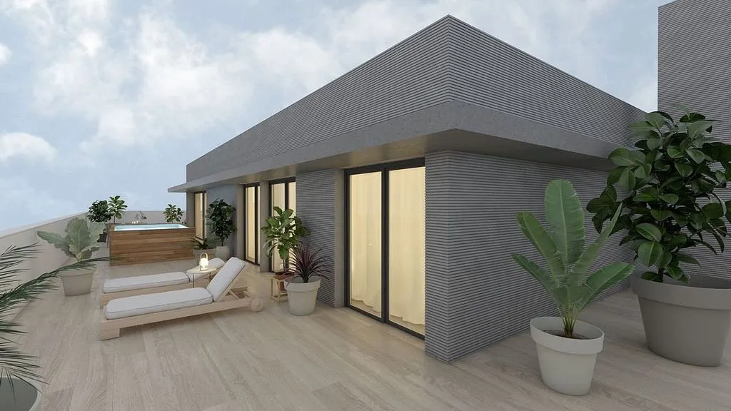 Penthouse with Pool and Terrace in Granada