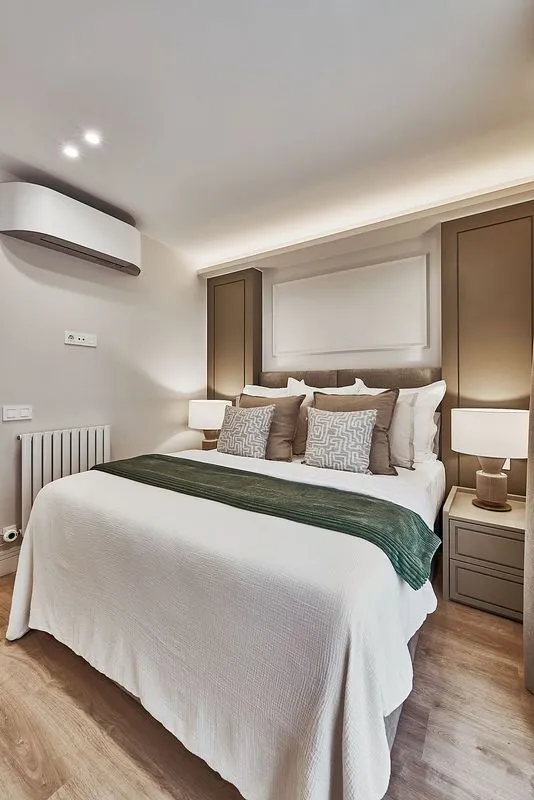 Chambres - 2-Bedroom Flat with Air Conditioning in Chueca