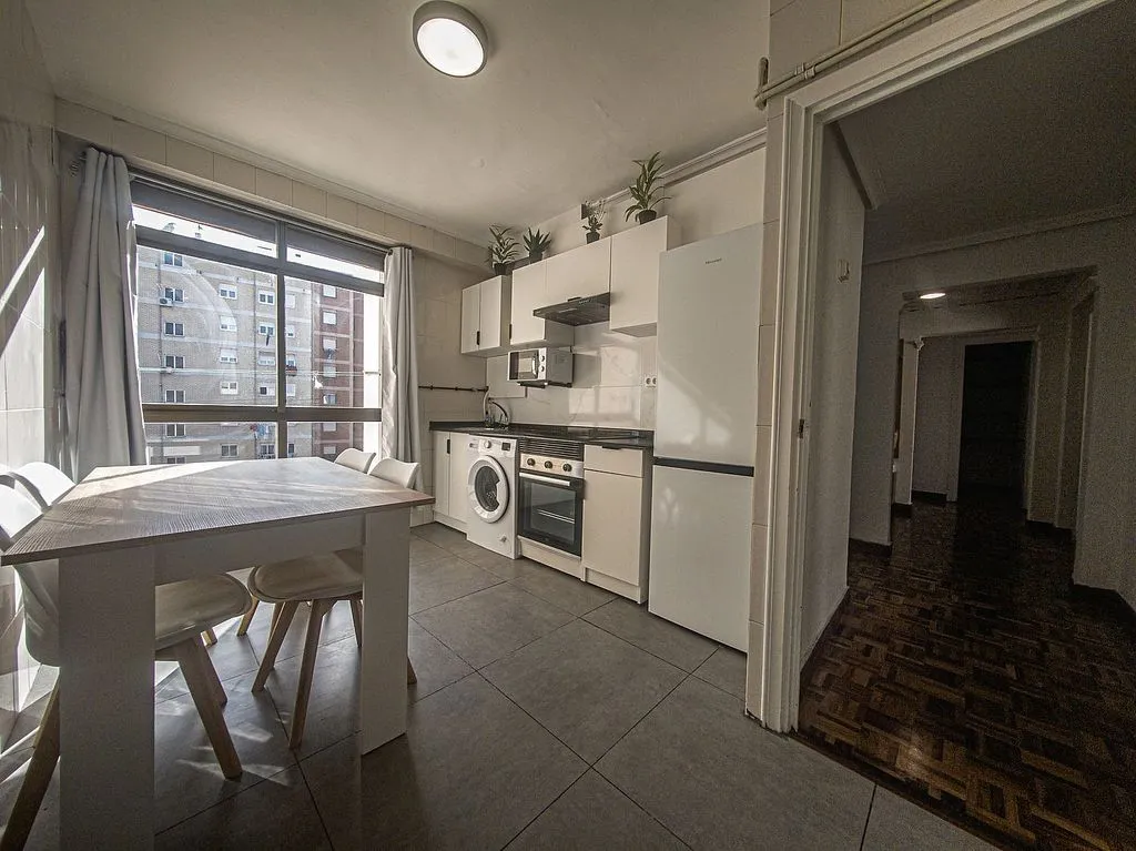 Kitchen - Furnished Flat with Balcony in Santa Lucía