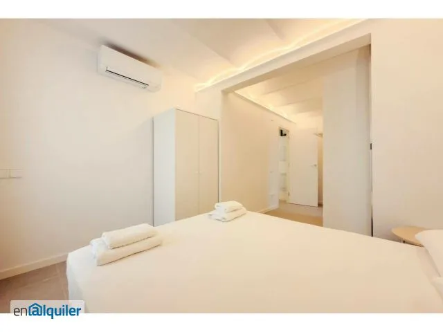 Chambres - Modern Flat with Air Conditioning in Poble Sec
