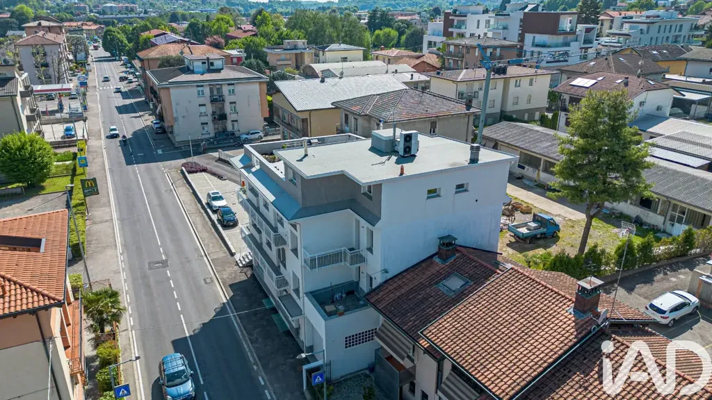 Vue aérienne - Luxury Penthouse with Terraces in Cantù