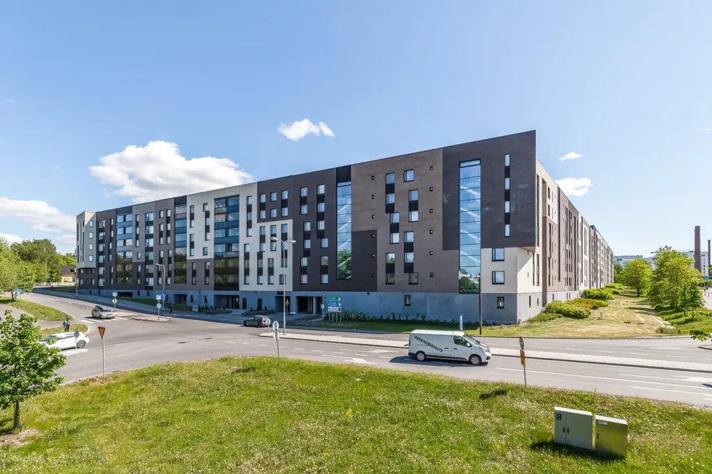 Exterior - Modern Apartment with Balcony in Nummi, Turku