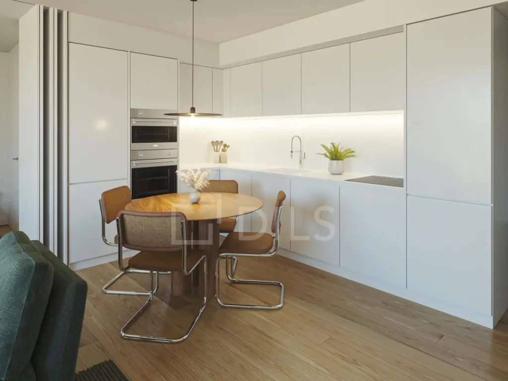 Köök - Studio with Outdoor Space in Porto City Centre