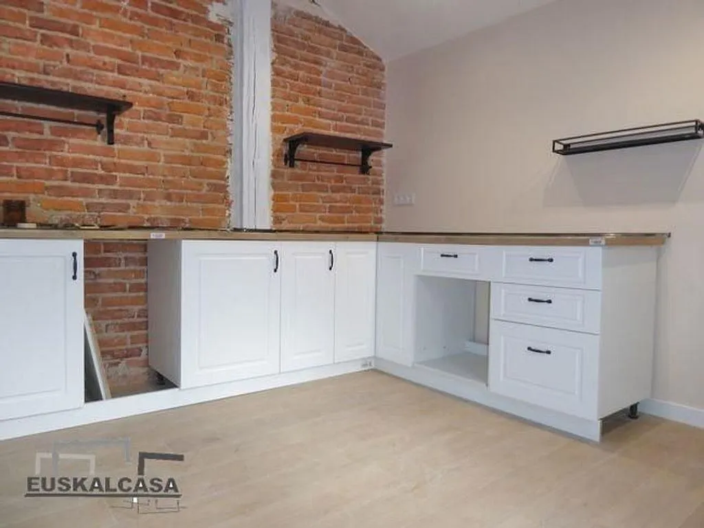 Köök - Modernised Flat with Terrace in San Francisco, Bilbao