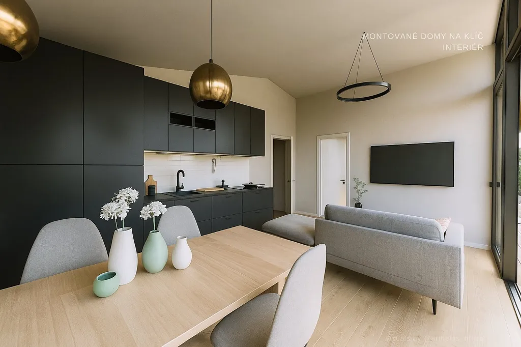 Sala da pranzo - Architecturally Distinctive House in Spojil