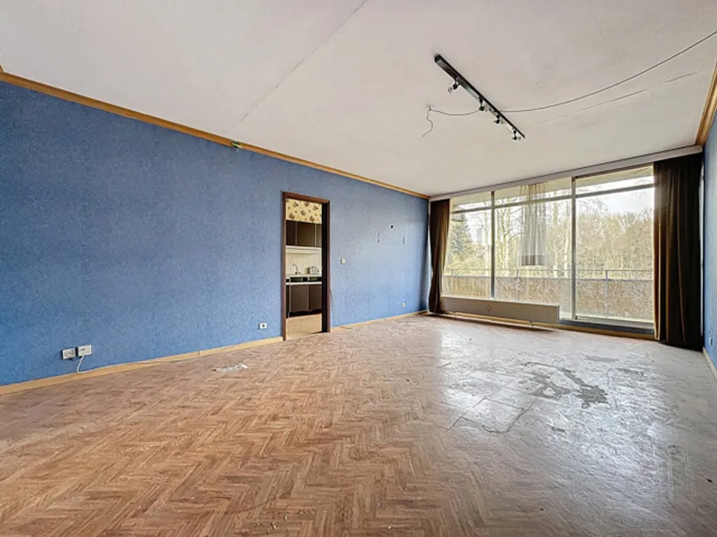 Living Room - Duplex and Studio with Terraces in Jette