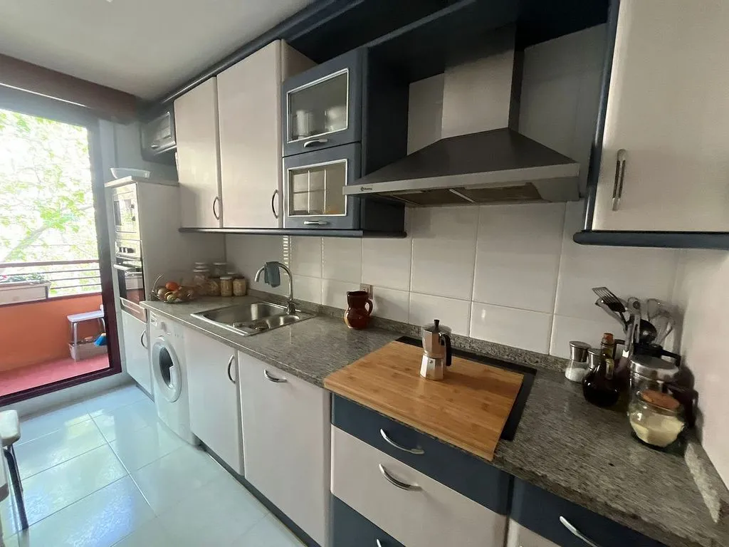 Cuisine - Apartment with Terrace in San Adrián, Logroño