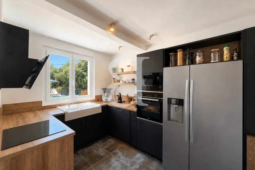 Cucina - 6-Bedroom House with Views in Apt, Luberon