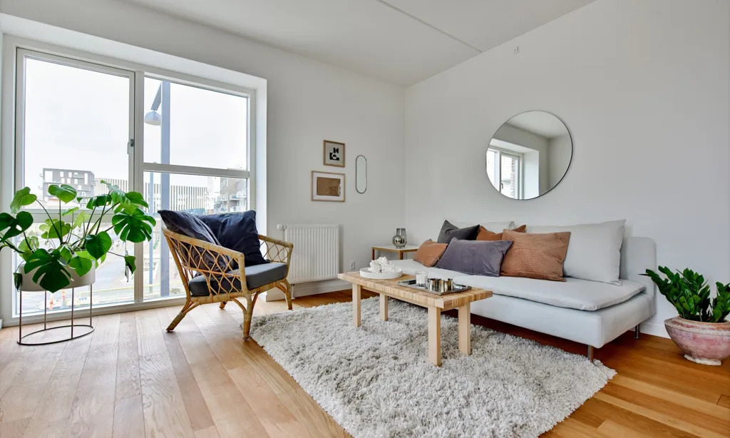 Séjour - 2-Bed Apartment with Green Living in Ørestad