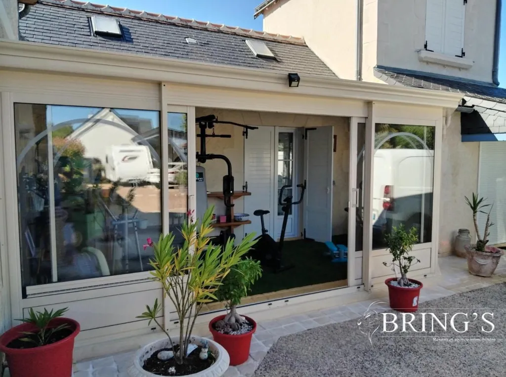 Terrass - House with Pool near Tours
