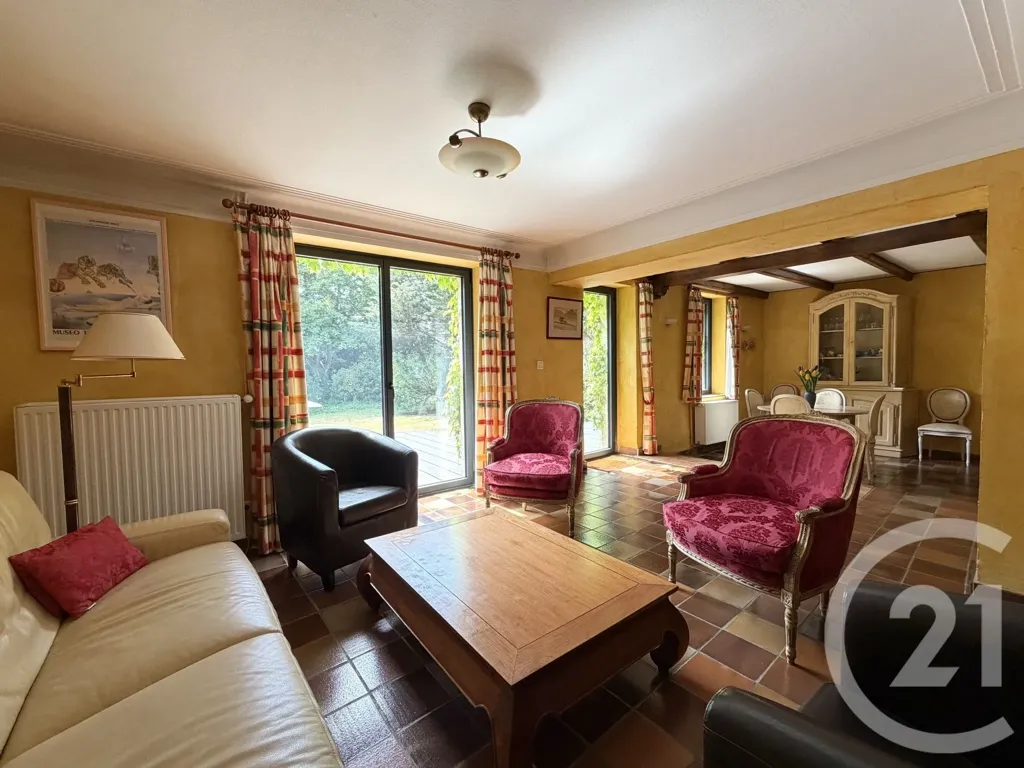 Living Room - Charming House with Garden in Basse-Rentgen