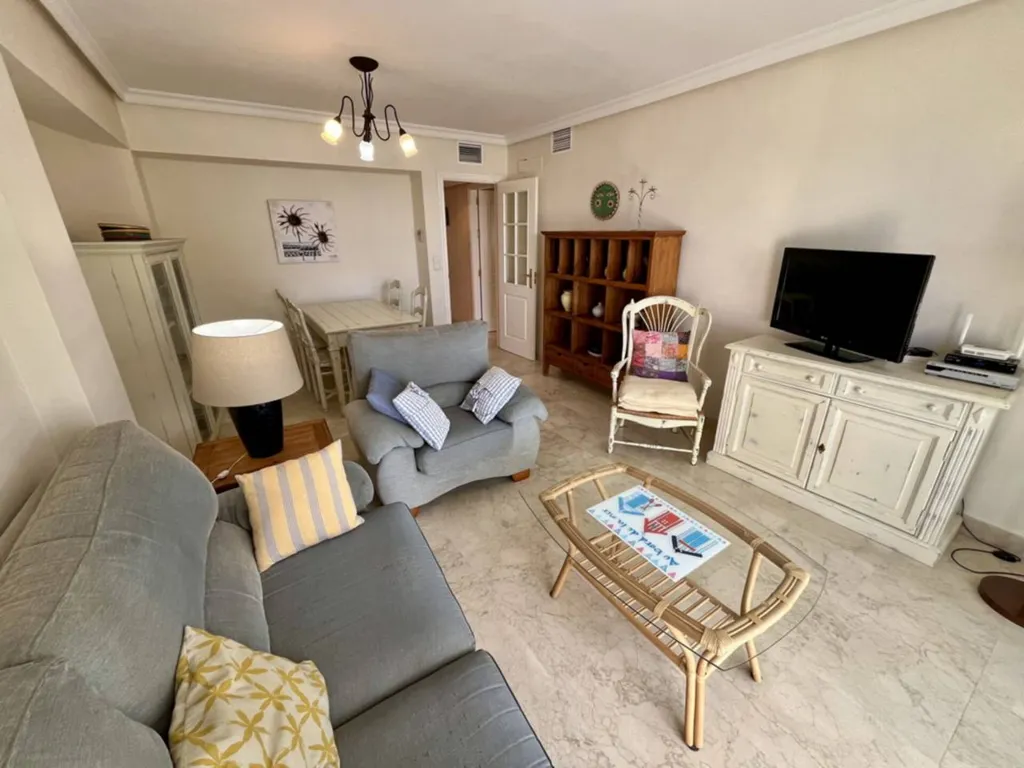 Séjour - Apartment with Sea View in Almuñécar