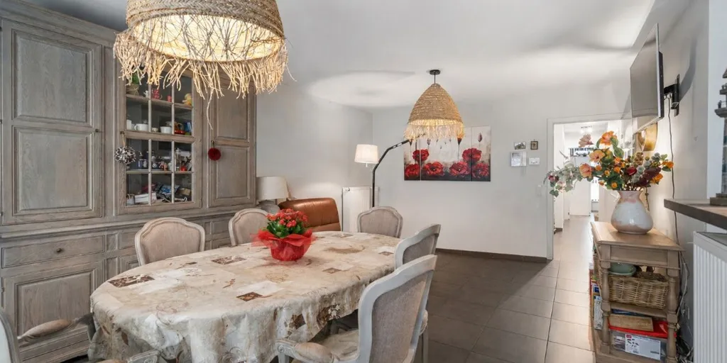 Sala da pranzo - Apartment with Sea View in Blankenberge