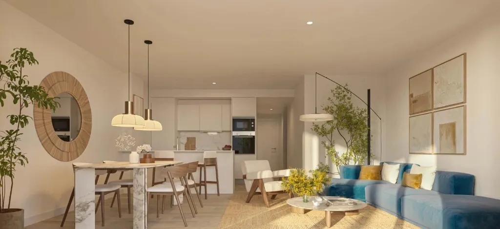 Séjour - Sustainable Apartment with Terrace in El Verger