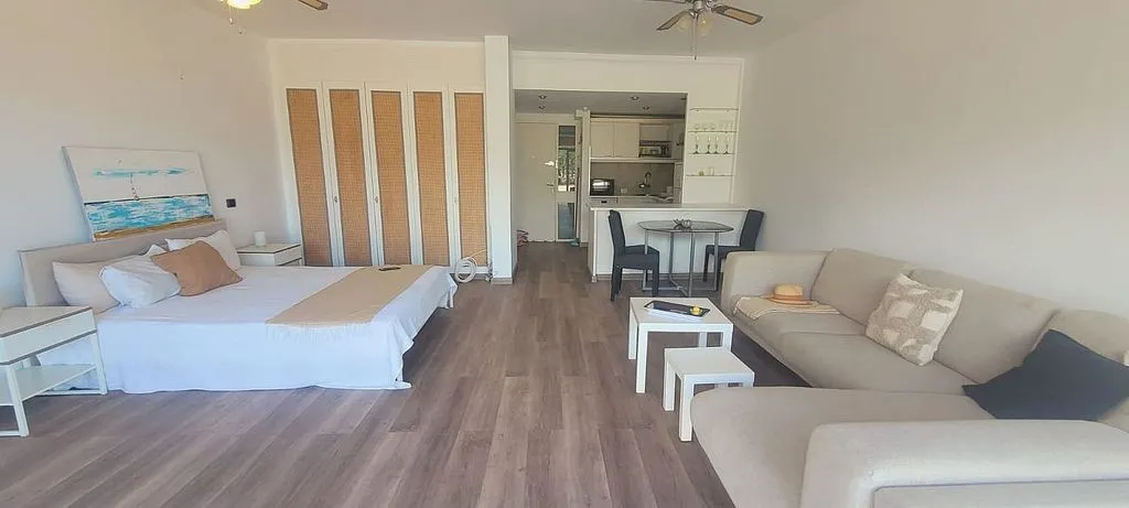 Bedrooms - Studio with Terrace and Pool in Puerto de la Cruz