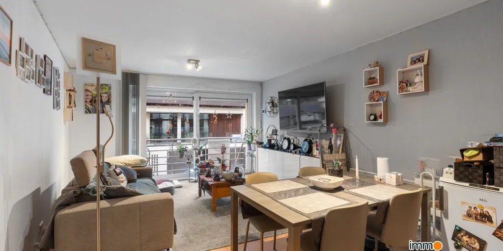 Living Room - Apartment with Terrace in Ostend's Historic Centre