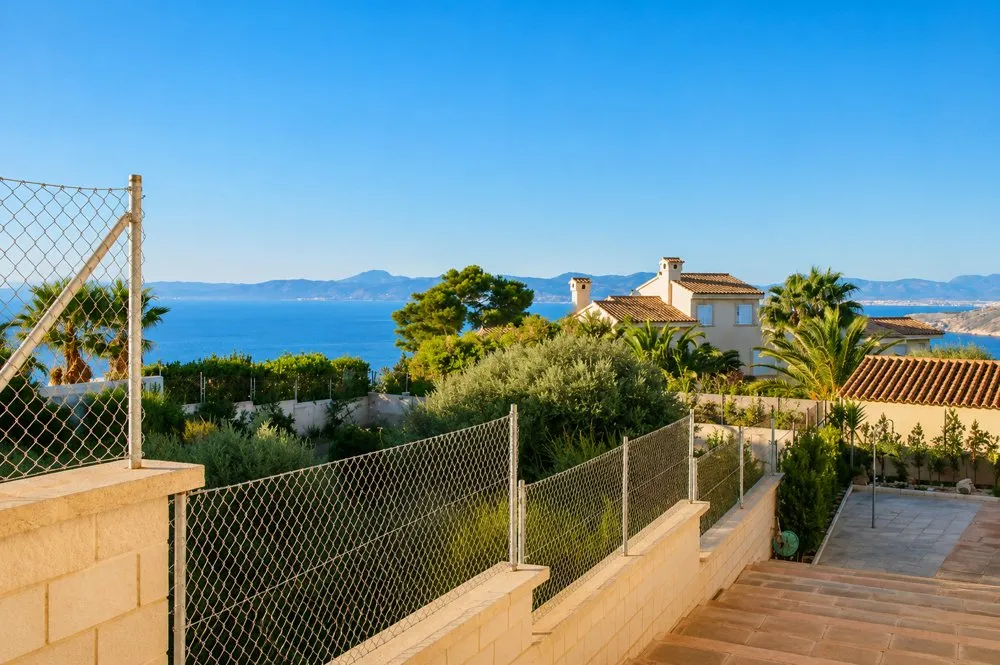 Terrasse - Villa with Sea Views and Pool in Badia Gran