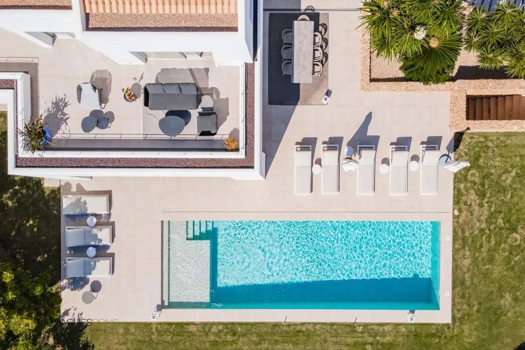 Vue aérienne - Luxury Villa with Pool in Javea, Valencia