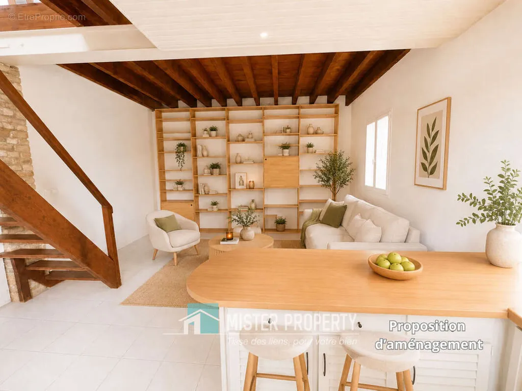Séjour - Duplex Charmant dans le Secteur des 10 Arpents à Sartrouville