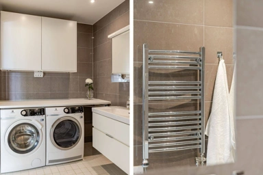 Utility Room - Apartment with Large Balcony in Vimanshäll, Linköping