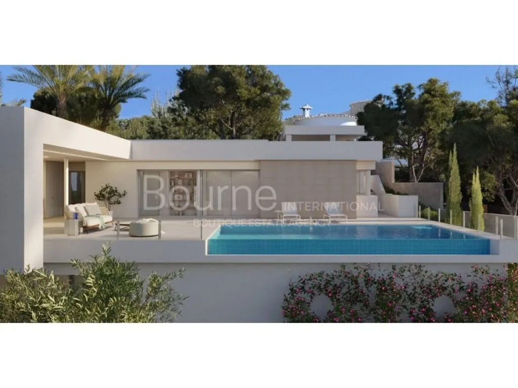 Piscine - New Villa with Infinity Pool in Benitachell