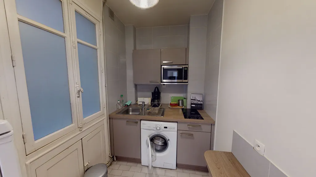 Cuisine - Appartement Meublé 2 Pièces, Paris 18