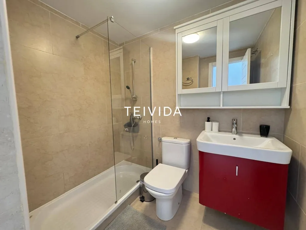 Bathrooms - Penthouse with Sea View in Palm-Mar