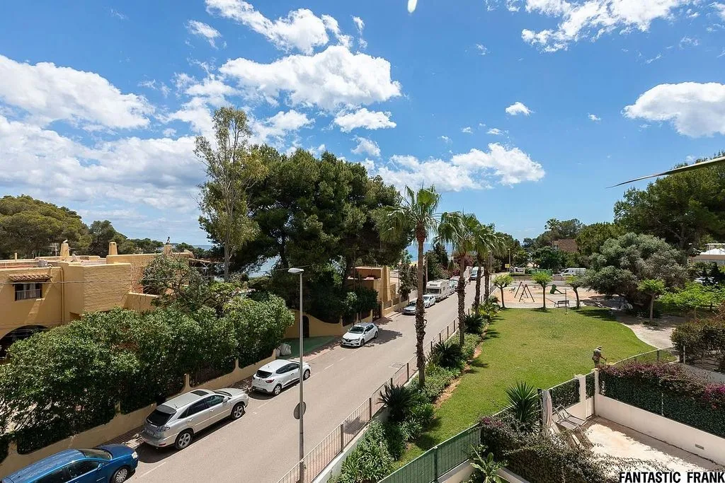 Exterior - Apartment with Sea View and Pool in Santa Eulària