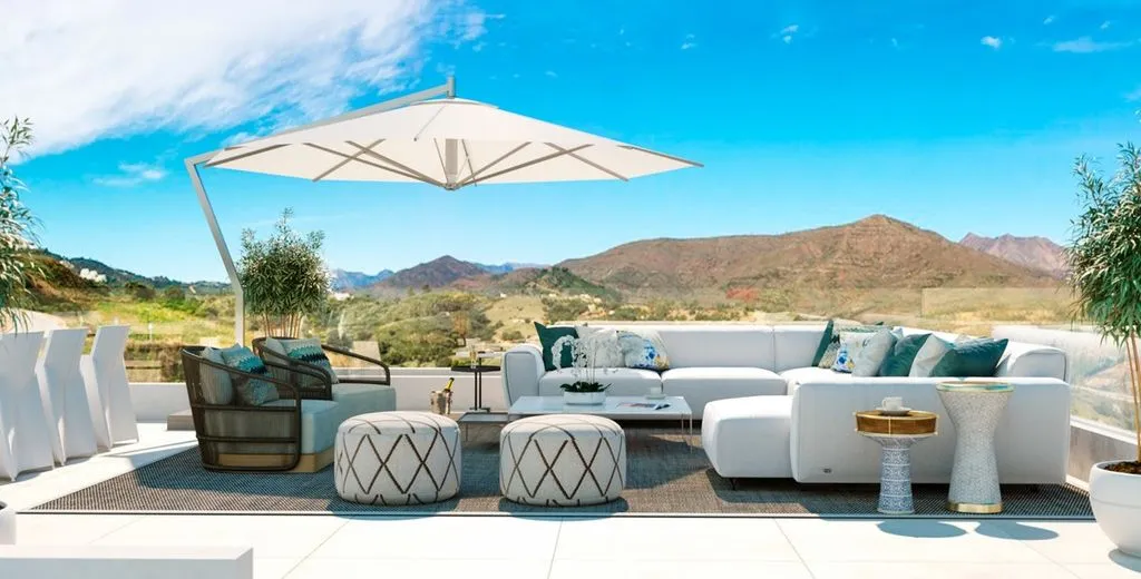 Terrasse - Contemporary Villa with Pool in Mijas