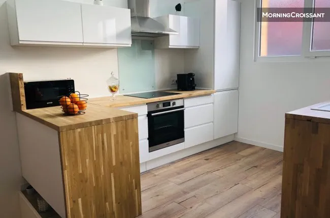 Cucina - Modern Loft with 3 Bedrooms near Lille