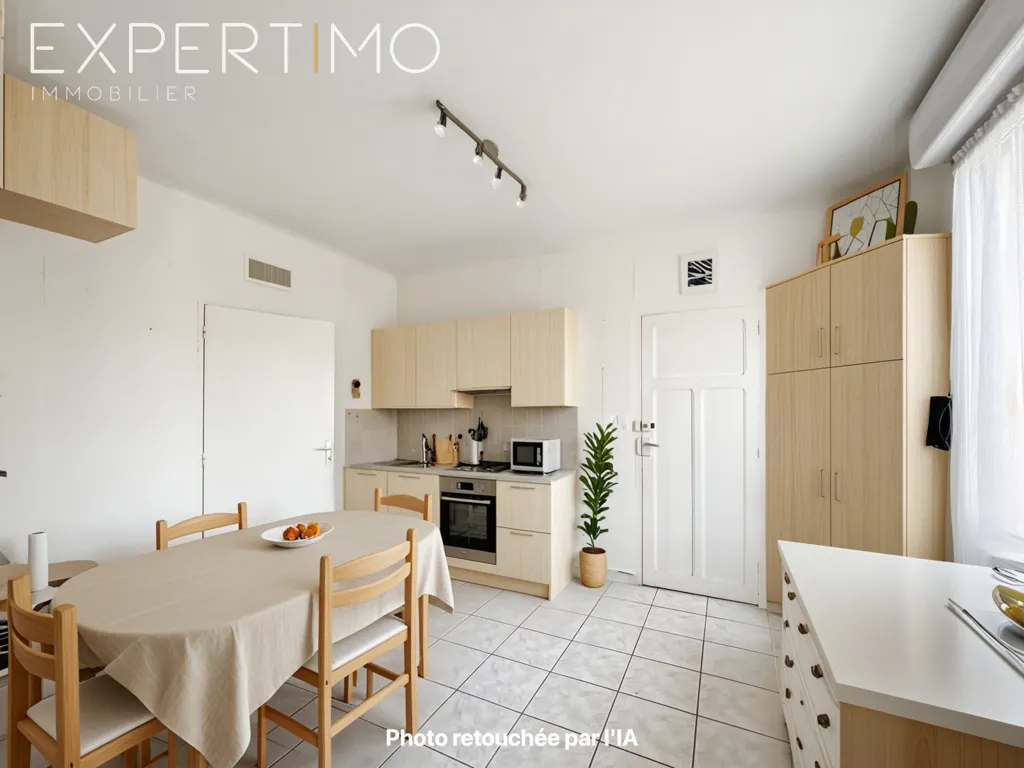 Cuisine - Maison avec terrasse à Rennes, quartier Sacré-Coeurs