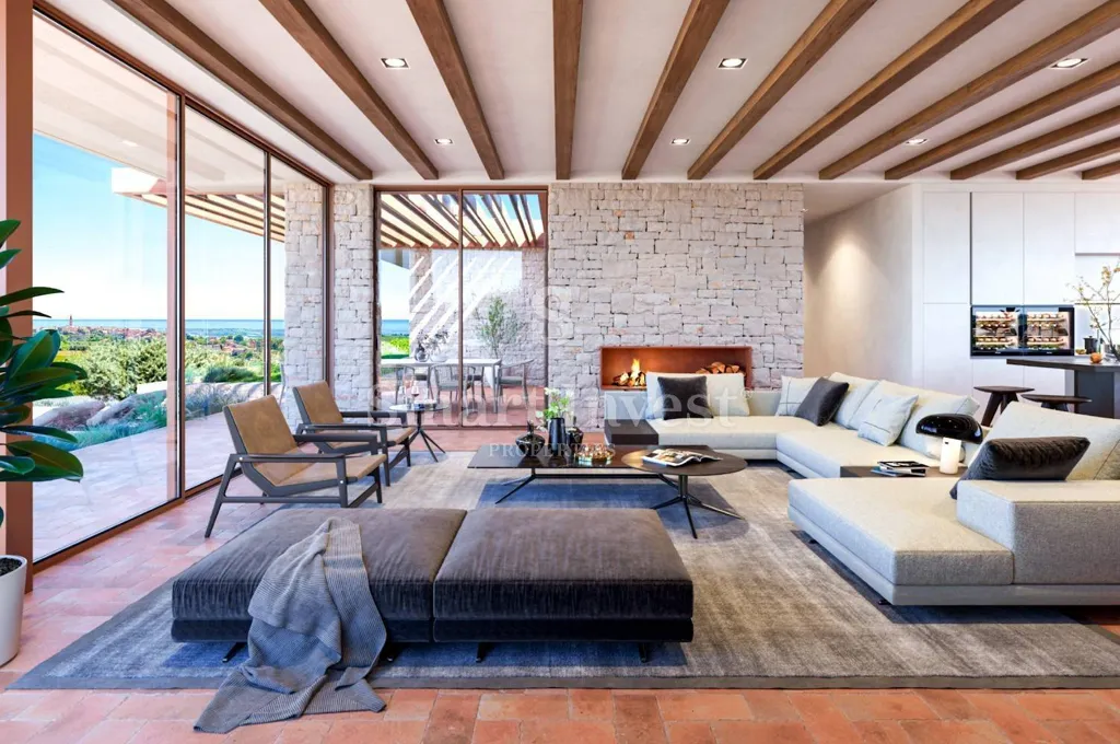 Elutuba - Modern Villa with Sea View in Brtonigla