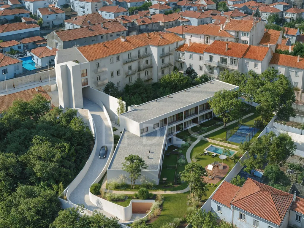 Vue aérienne - T2 Apartment with Balcony in Porto