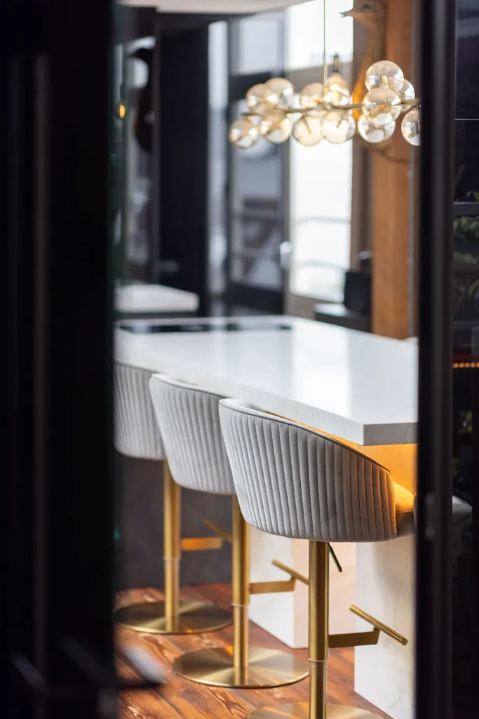 Dining Room - High-End Industrial Loft with Skyline View in Rotterdam