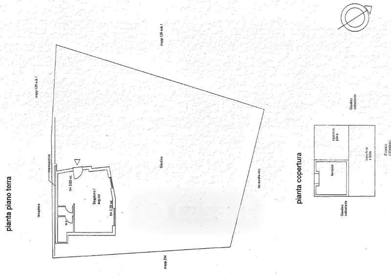 Plan - Rustic Villa with Sea View in Rapallo