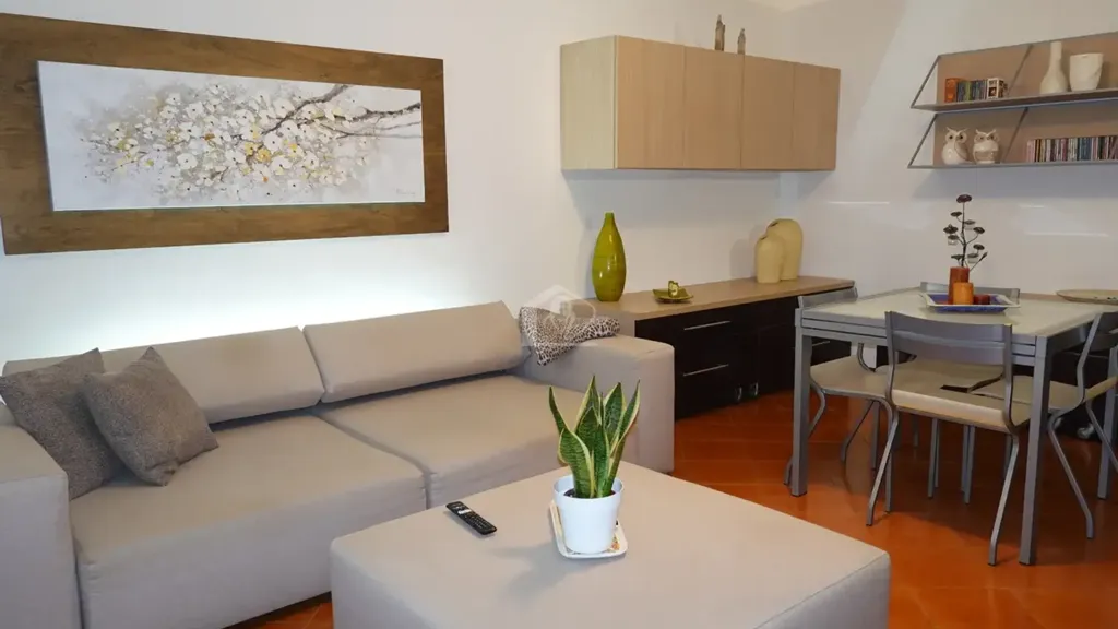 Séjour - Modernised Apartment with Balcony in Suzzara