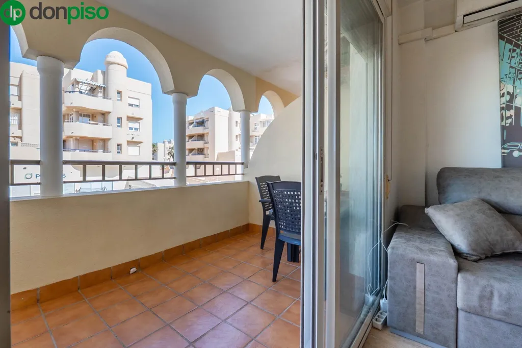 Balcony - First Floor Apartment with Balcony in Almerimar