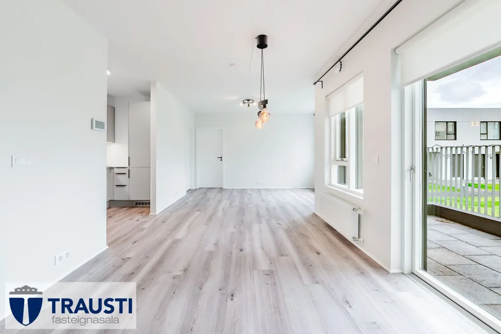 Séjour - Modern Apartment with Balcony in Árbær