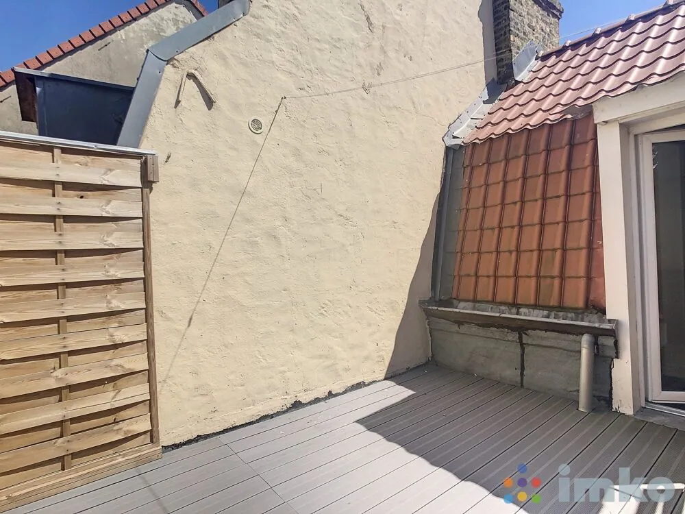 Terrass - Refurbished Studio with Terrace in Dunkerque
