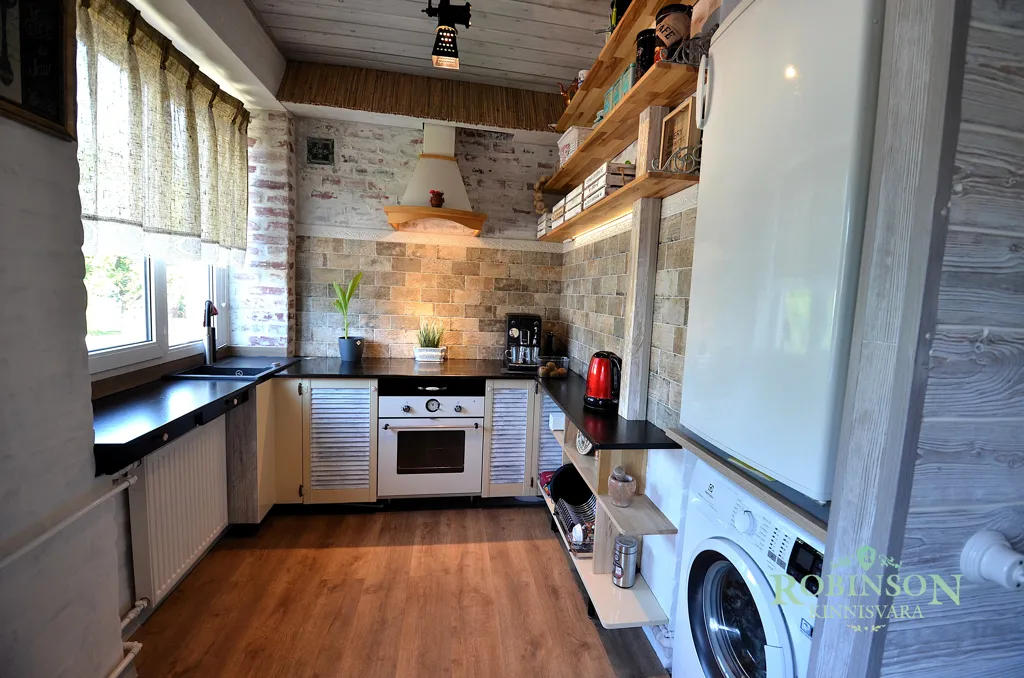 Cucina - 2-Bedroom Apartment with Courtyard View in Tartu