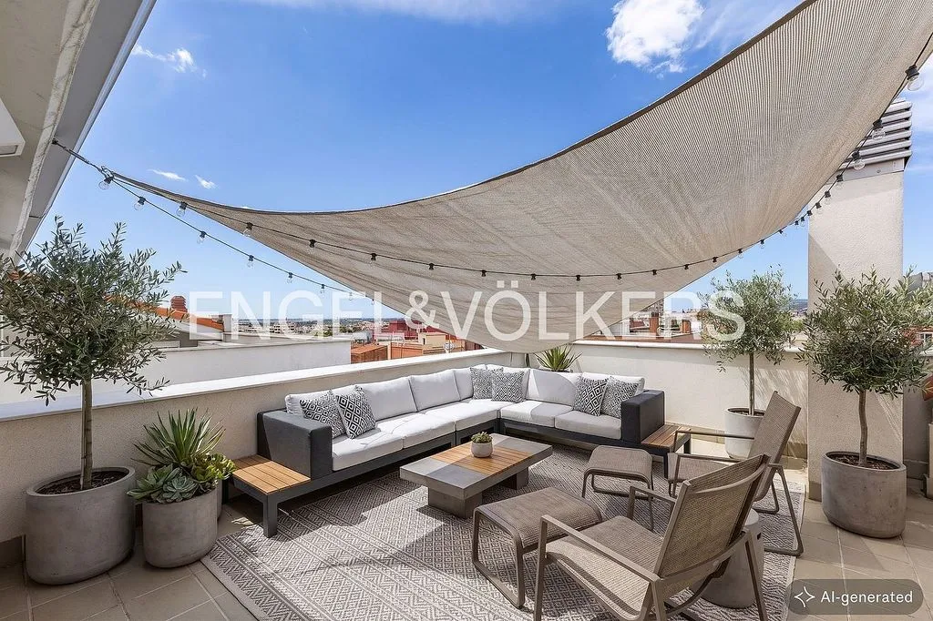 Terrass - Duplex Attic with Terraces in Cornellà