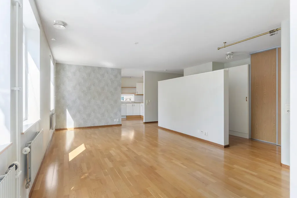 Séjour - Apartment with Balcony in Eskilstuna
