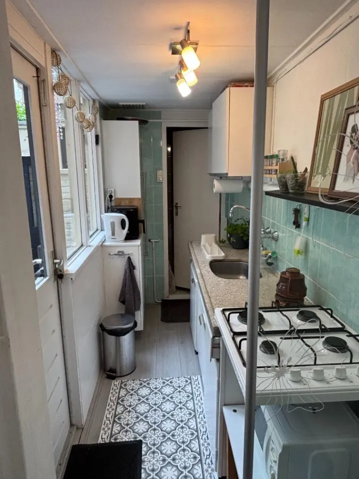 Köök - Student Room with Private Kitchen in Leeuwarden