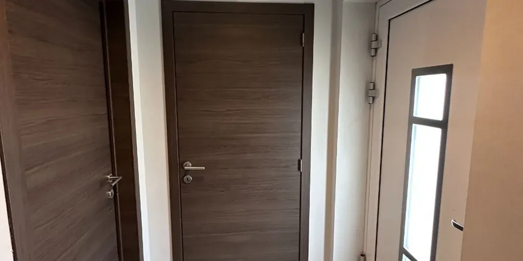 Hallway - Modern Open Plan House with Garden in Lommel
