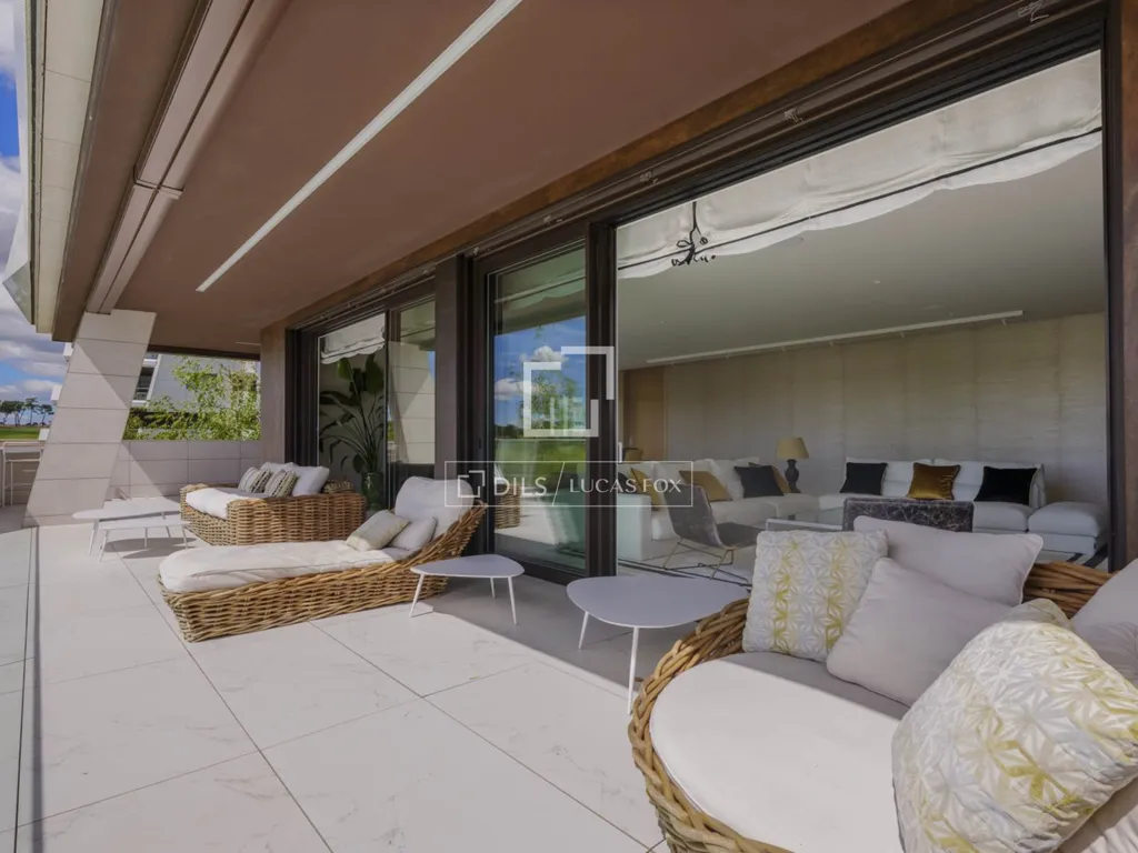 Terrace - Luxury Apartment with Golf Course Views in La Finca