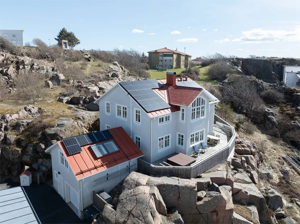 Õhuvaade - Architectural Villa with Sea View in Lysekil